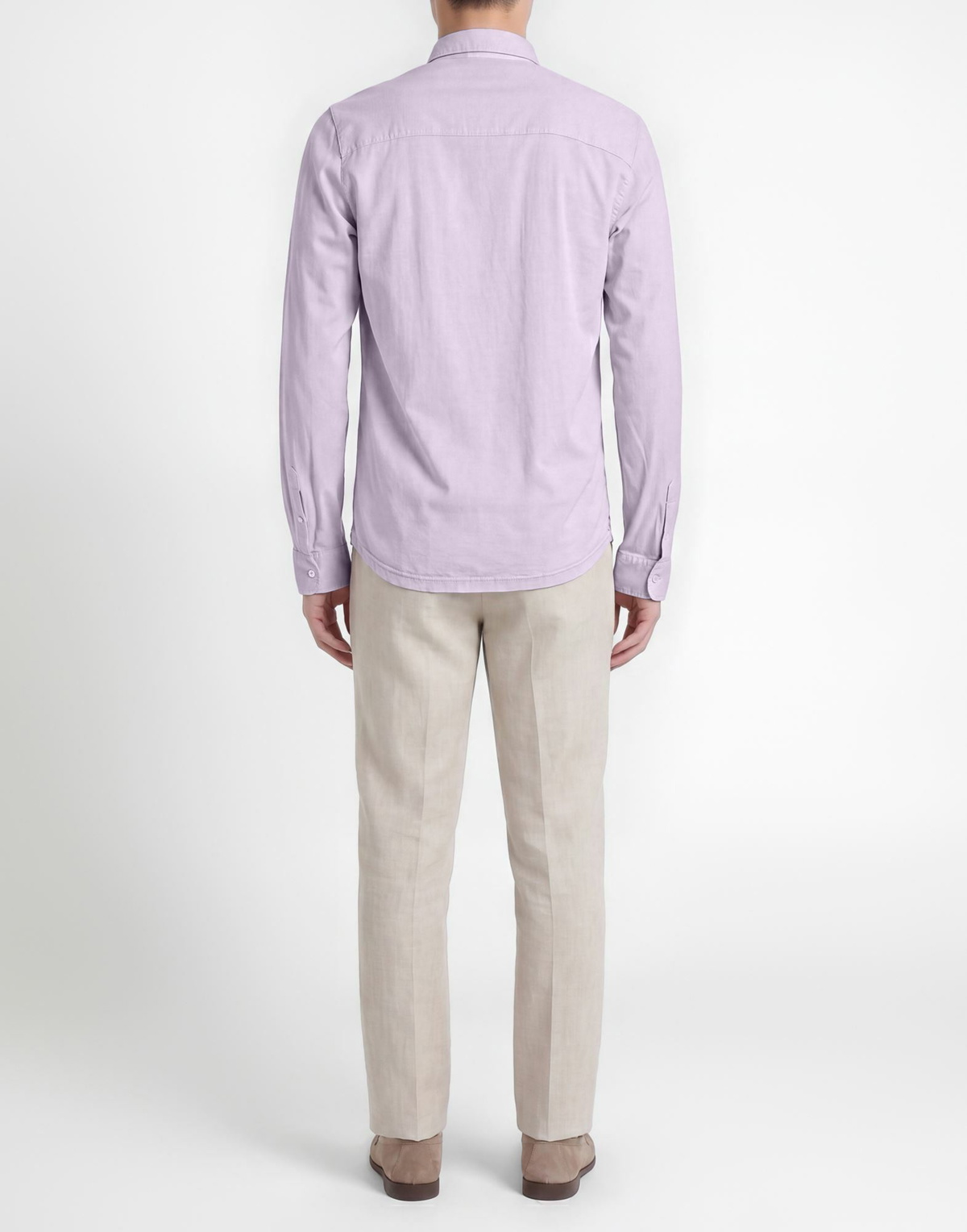 Fedeli Mens Shirt Lilac