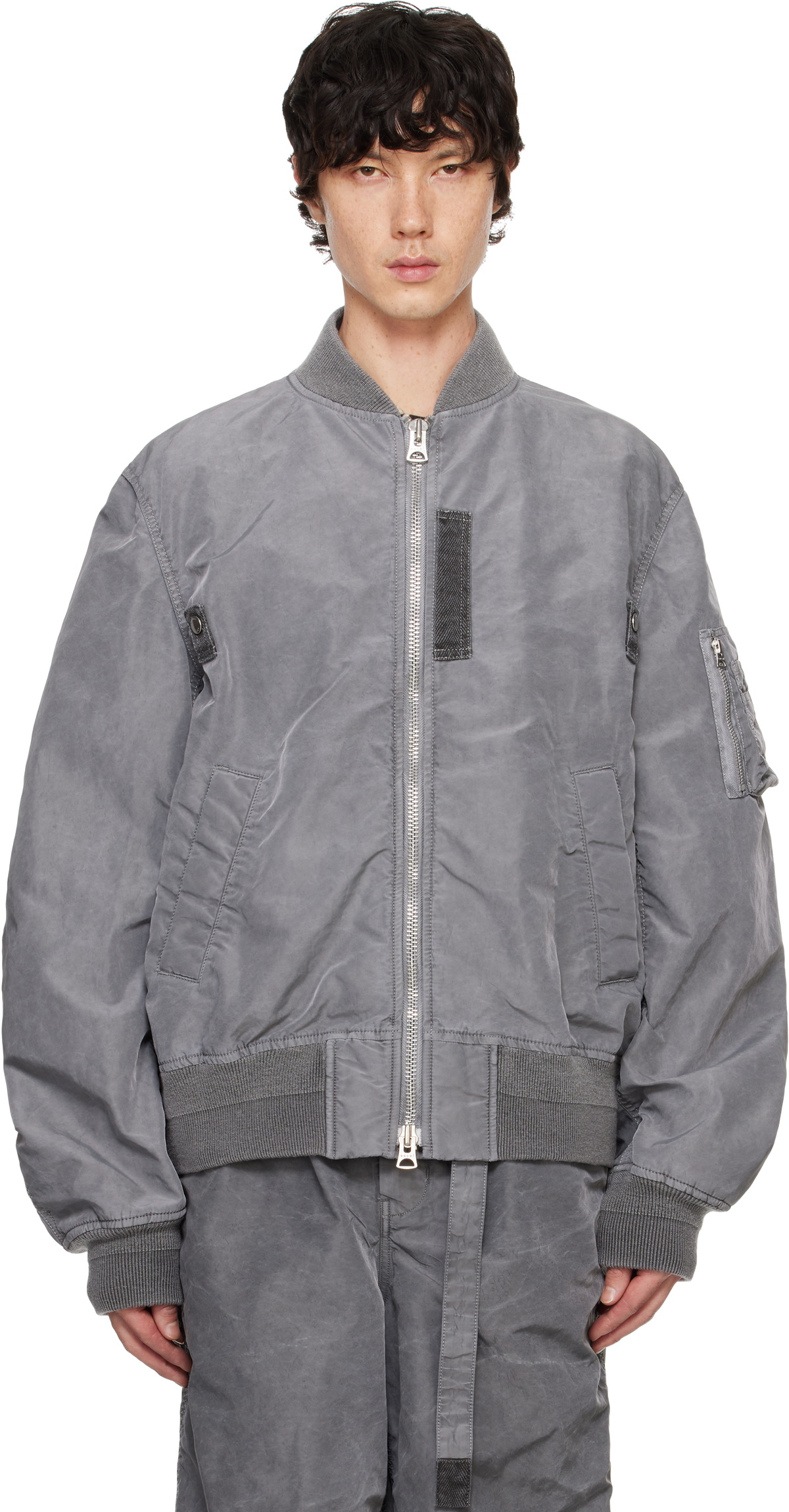 【サカイ】 Jackets - Bomber Jackets ジャケット Sacai embroidered-patch Bomber Jacket | Green | FARFETCH