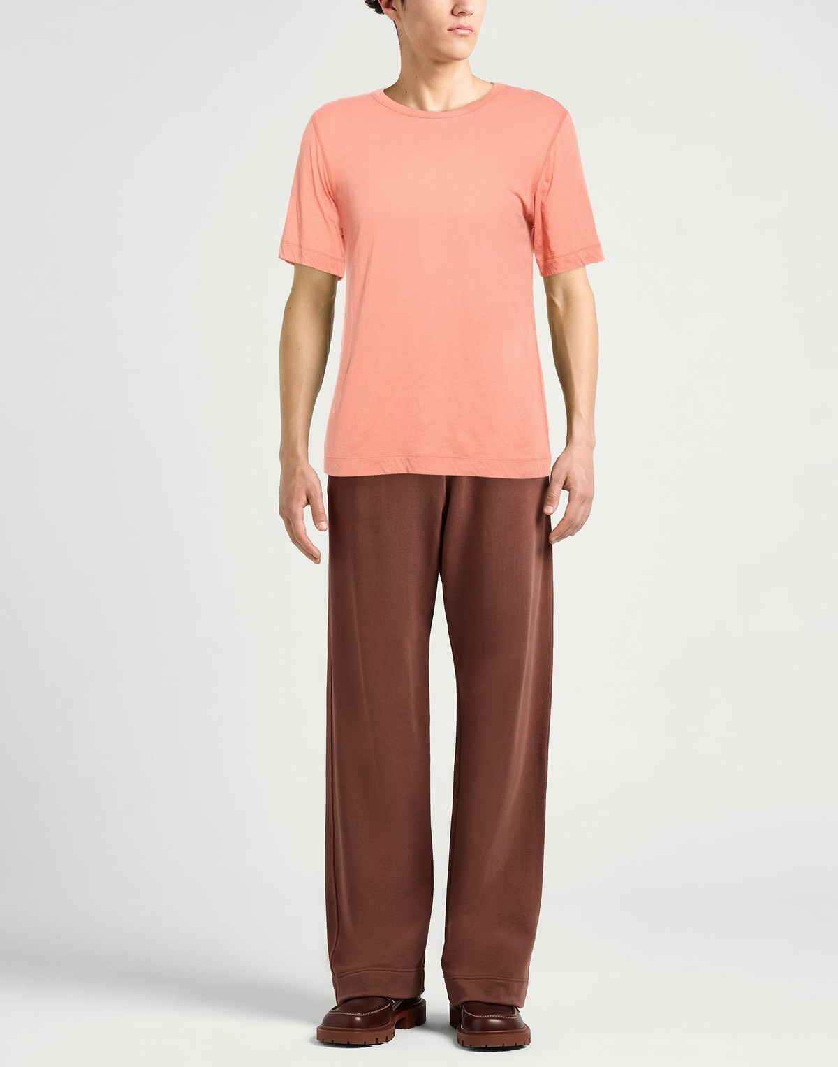 Dries Van Noten Mens T-shirt Coral