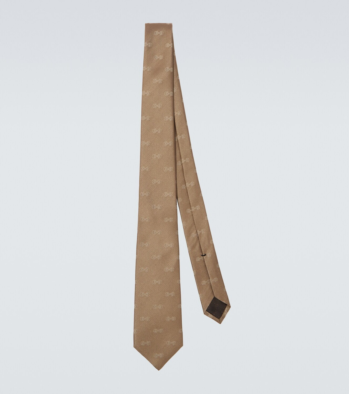 Gucci Horsebit silk jacquard tie