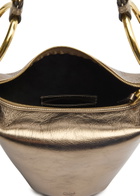Chloe Bracelet Small Metallic Leather Shoulder bag - Metallic Silver - One Size