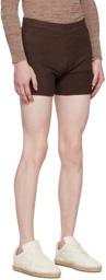 Rier Brown Marled Shorts