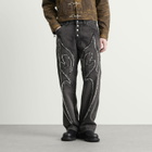 Thug Club Men's Tribal Denim Jeans in Black
