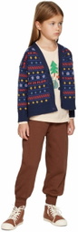 TINYCOTTONS Kids Brown 'Tiny' Lounge Pants