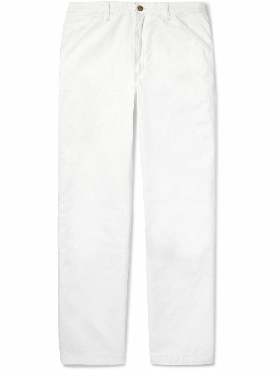 Photo: Polo Ralph Lauren - Straight-Leg Logo-Appliquéd Jeans - White