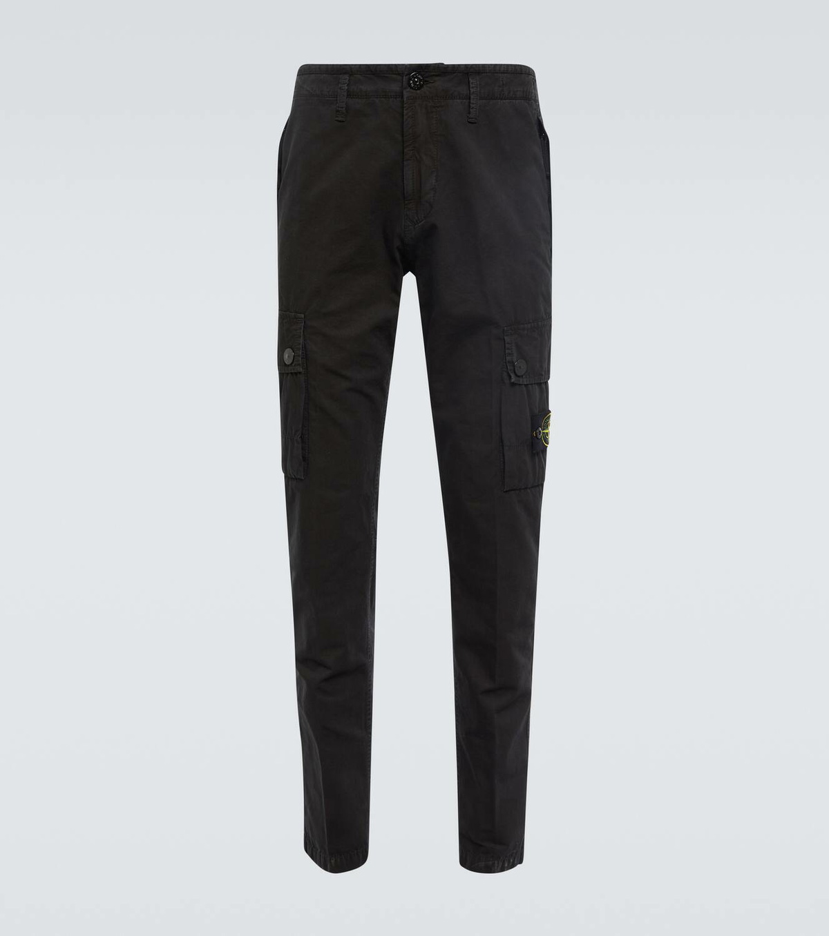 Slim Cotton Cargo Pants