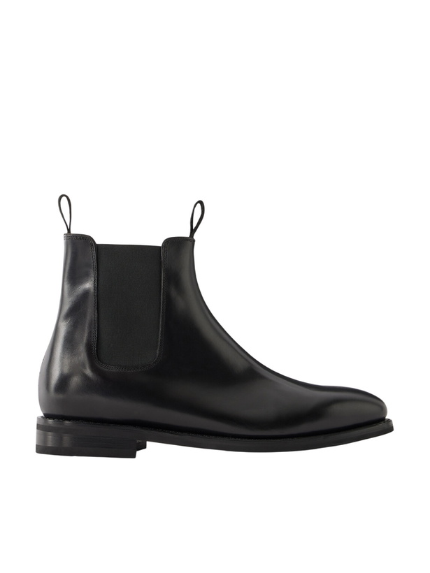 Photo: MORJAS - Leather Chelsea Boots - Black