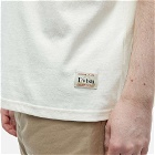 Evisu Men's Seagull Embroidered T-Shirt in Ecru