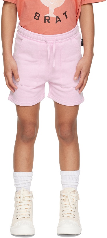 Photo: Daily Brat Kids Pink Darcy Shorts