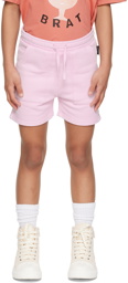 Daily Brat Kids Pink Darcy Shorts