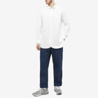 Engineered Garments Men's 19th Century Button Down Shirt in White Oxford