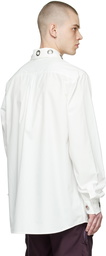 We11done White Cotton Shirt