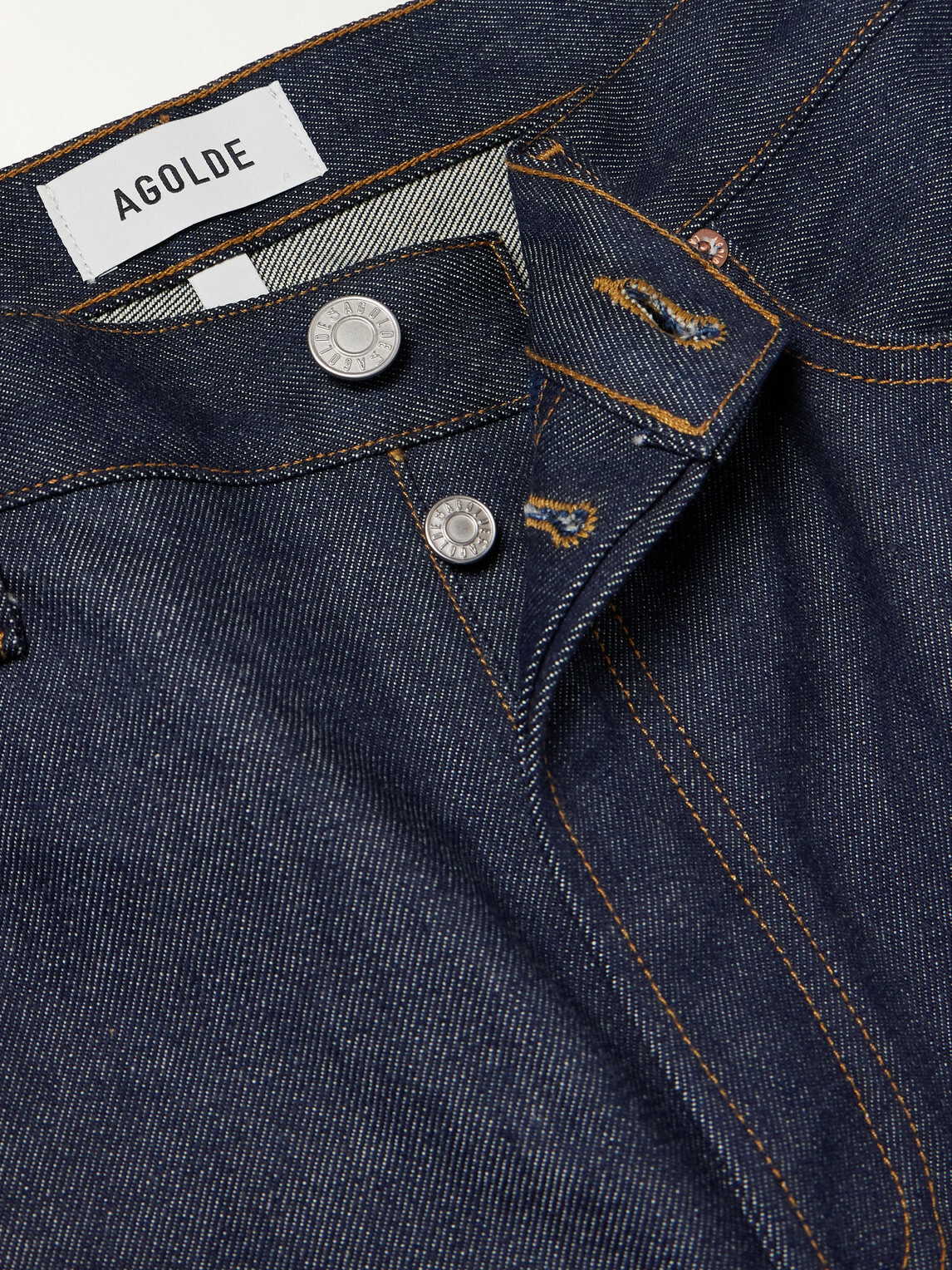 AGOLDE - Afton Wide-Leg Jeans - Blue