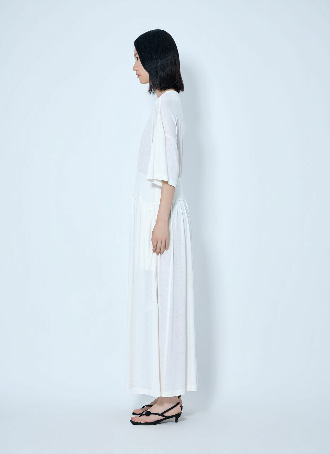 Toteme Cotton Silk Tee Dress