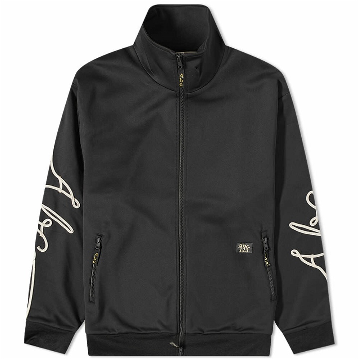 Photo: Advisory Board Crystals Men's 123 Track Jacket in Anthracite Black