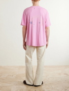 Cherry Los Angeles - Printed Cotton-Jersey T-Shirt - Pink