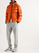 C.P. Company - Hooded Quilted Ripstop Down Jacket - Orange