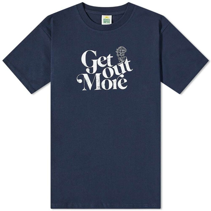 Photo: Hikerdelic Men's Get Out More T-Shirt in Navy