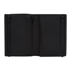 Maison Margiela Black Integrated Zip Pouch Bifold Wallet