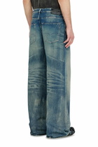Diesel Relaxed Jeans Low Waist D-Rise - Jeans Mens in Blue
