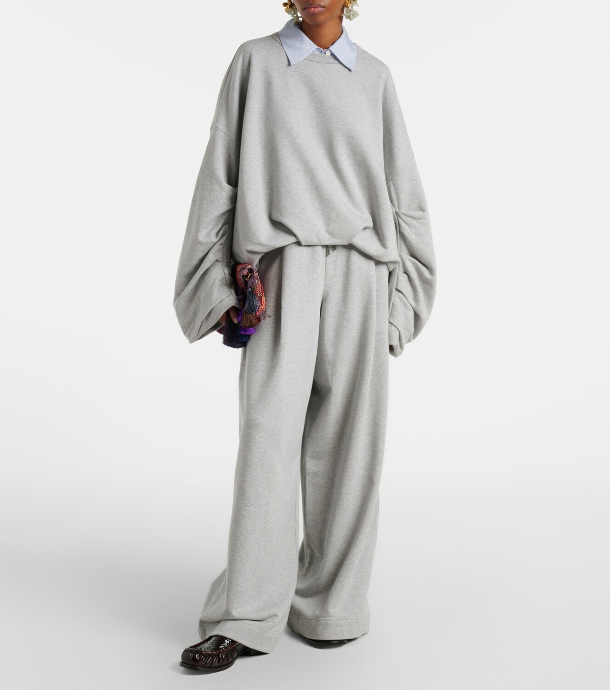Dries Van Noten Cotton jersey sweatpants
