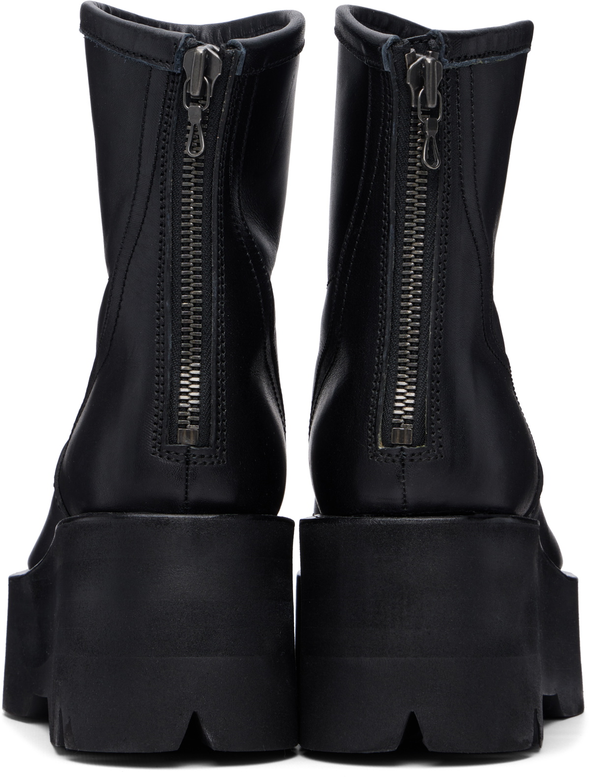 Julius Black Engineer Boots