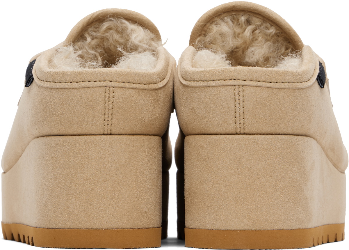 Stella McCartney Beige Sneak-Elyse Platform Loafers