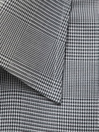 TOM FORD - Prince of Wales Checked Cotton-Poplin Shirt - Gray