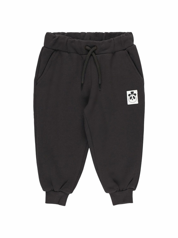 Photo: MINI RODINI Cotton Sweatpants