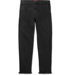 424 - Distressed Denim Jeans - Black