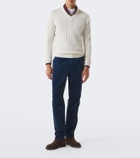 Brunello Cucinelli Cotton corduroy straight pants