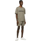 Essentials Taupe Logo T-Shirt