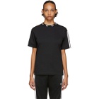 adidas Originals Black Trefoil Collar T-Shirt