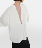 MM6 Maison Margiela V-neck cotton shirt