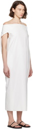 The Row Off-White Anitas Midi Dress