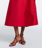 Proenza Schouler Reign ruffled cotton-blend midi dress