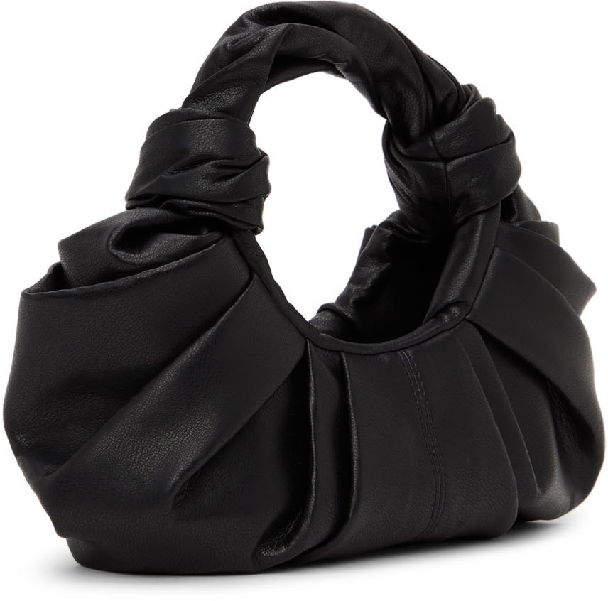 GIA STUDIOS Black Mini Croissant Bag GIA STUDIOS