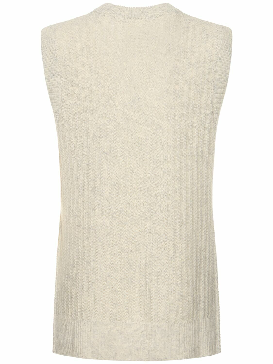 DESIGNERS REMIX Carmen Slit Wool Vest