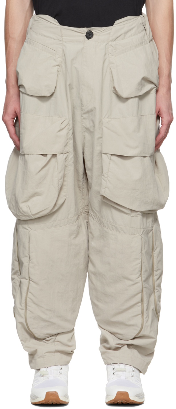 Archival Reinvent Gray Switchable Cover Cargo Pants
