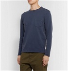 Velva Sheen - Slim-Fit Cotton-Jersey T-Shirt - Blue