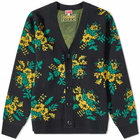 Kenzo Men's Pop Bouquet Cardigan in Black