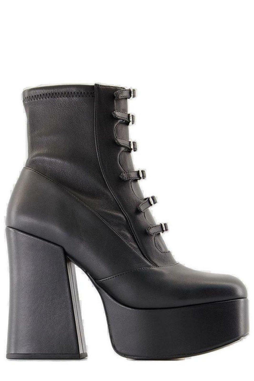 ショートブーツ・ブーティ MARC JACOBS Woman Flat ankle boots Black 2R4FBO001F11 005 0400020920501_BLACK?wid=830&