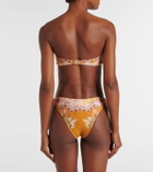 Zimmermann Wylie Scarf Tie floral bikini