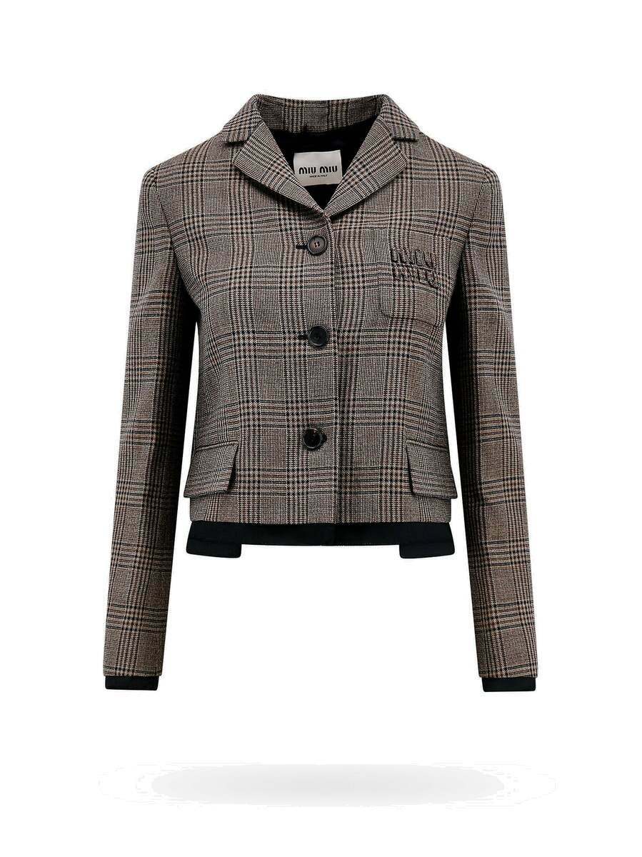 【送料&関税込】Miu Miu Black Tweed Blazer 46605948-1_3.jpg