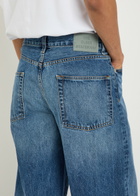 The Elder Statesman Hunter Wide-leg Jeans Blue