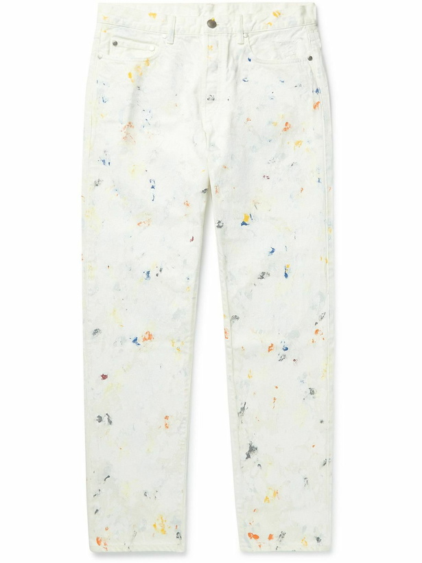 Photo: John Elliott - The Daze 2 Slim-Fit Printed Jeans - White