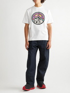 Missoni - Logo-Embroidered Cotton-Jersey T-Shirt - White