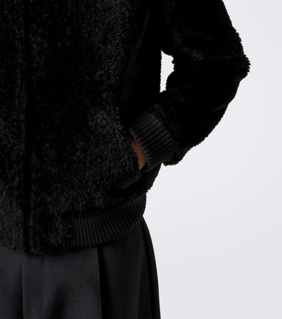 Arma Novel reversible hooded shearling jacket