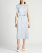 Peserico Womens Midi dress Light in Grey