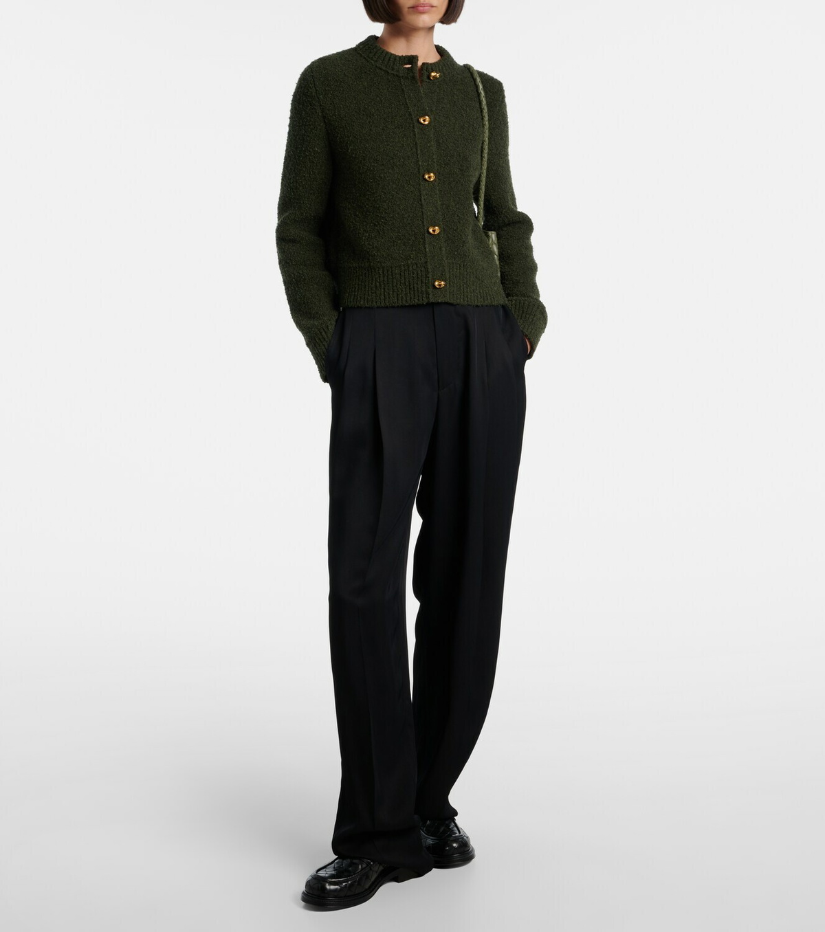 Bottega Veneta James Intrecciato leather loafers